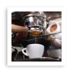 Plagát - Dobrá chvíľa dňa - 50x50 cm