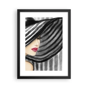 Plagát v čiernom ráme - Kde ťa hľadať? - 30x40 cm