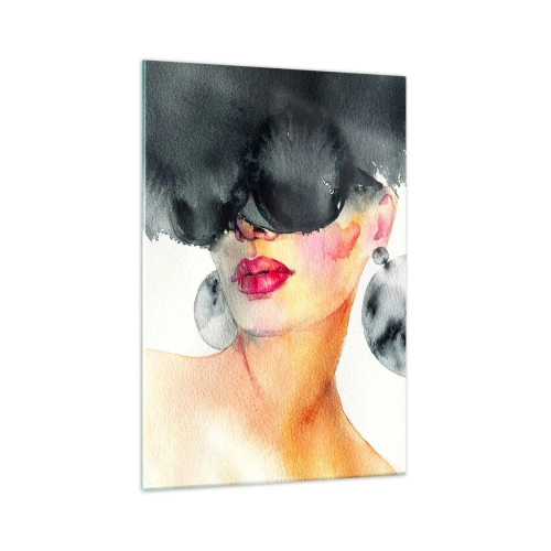 Obraz na skle - Tajomstvo elegancie - 70x100 cm