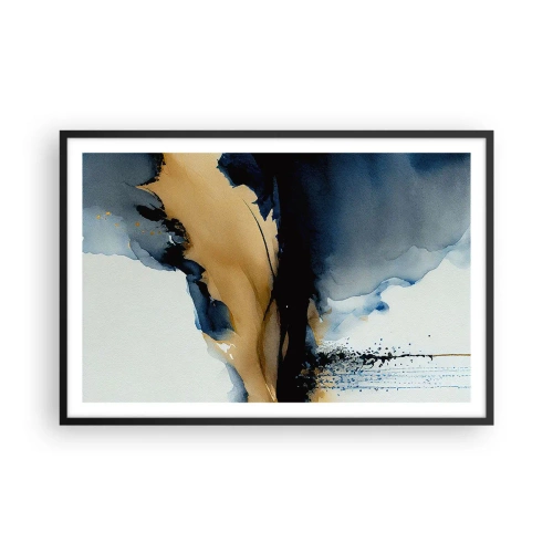 Plagát v čiernom ráme - Za závojom - 91x61 cm