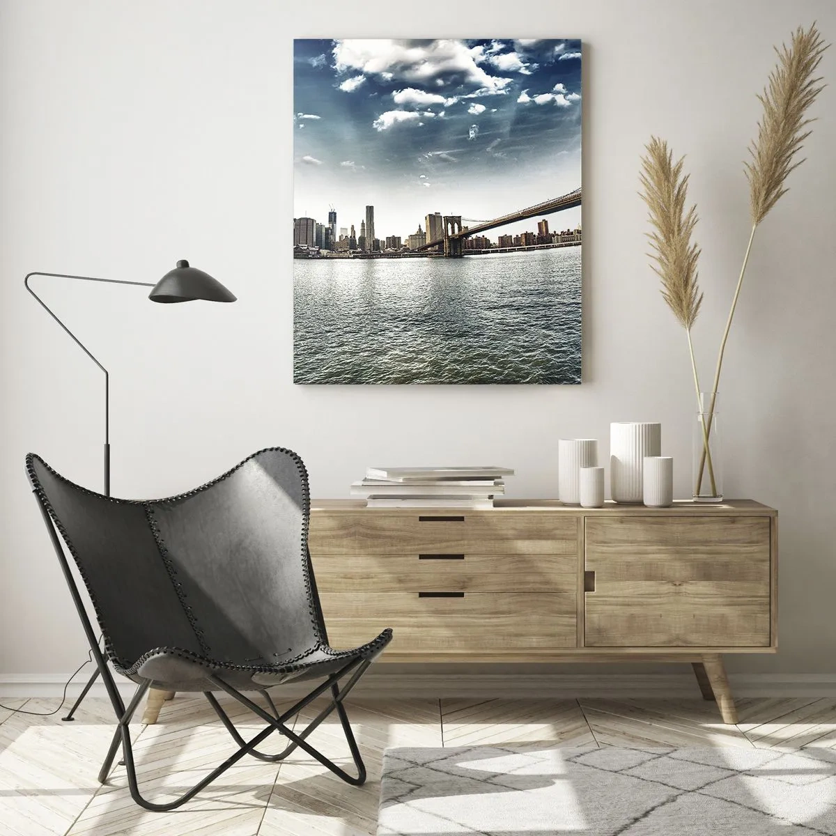 Obraz na skle - Sklenený ostrov - 50x70 cm
