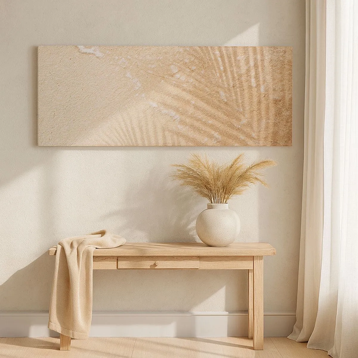 Obraz na plátne - Tieň horúceho leta - 100x40 cm