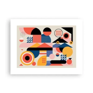 Plagát - Kompozícia: poďme sa hrať - 40x30 cm