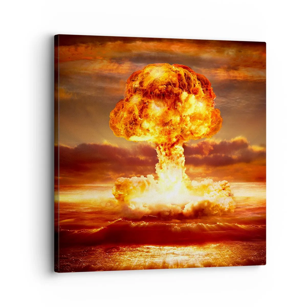 Obraz na plátne - A nastane koniec - 30x30 cm