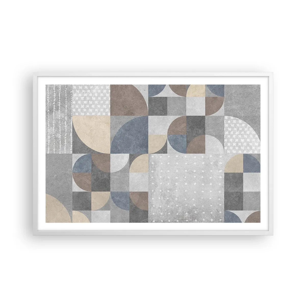 Plagát v bielom ráme - Keramická fantázia - 91x61 cm