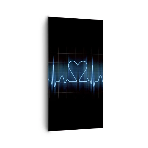 Obraz na plátne - V rytme srdca - 65x120 cm