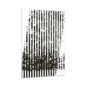 Obraz na skle - Rytmus a šum - 50x70 cm