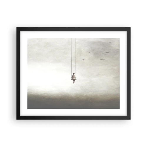 Plagát v čiernom ráme - Dieťa v nás - 50x40 cm