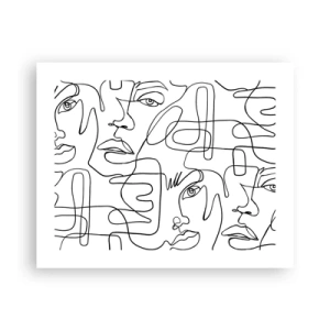 Plagát - V spletených emóciách - 50x40 cm