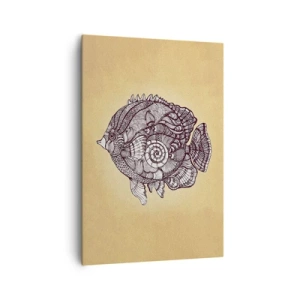 Obraz na plátne - Z oceánu ornamentov - 70x100 cm