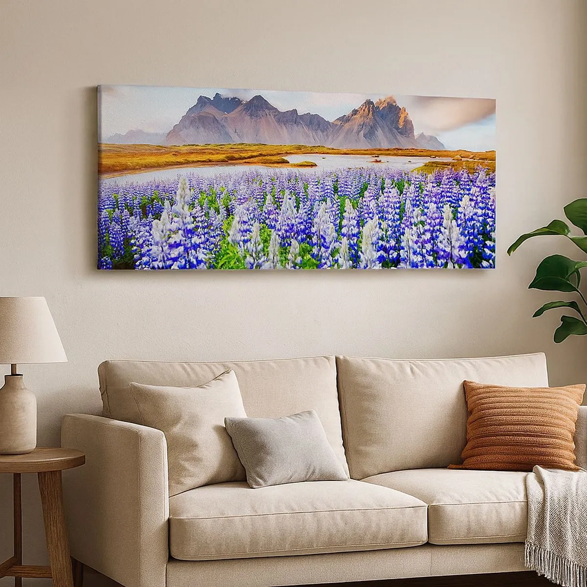 Obraz na plátne - Sila a prísnosť vedľa miernosti - 100x40 cm