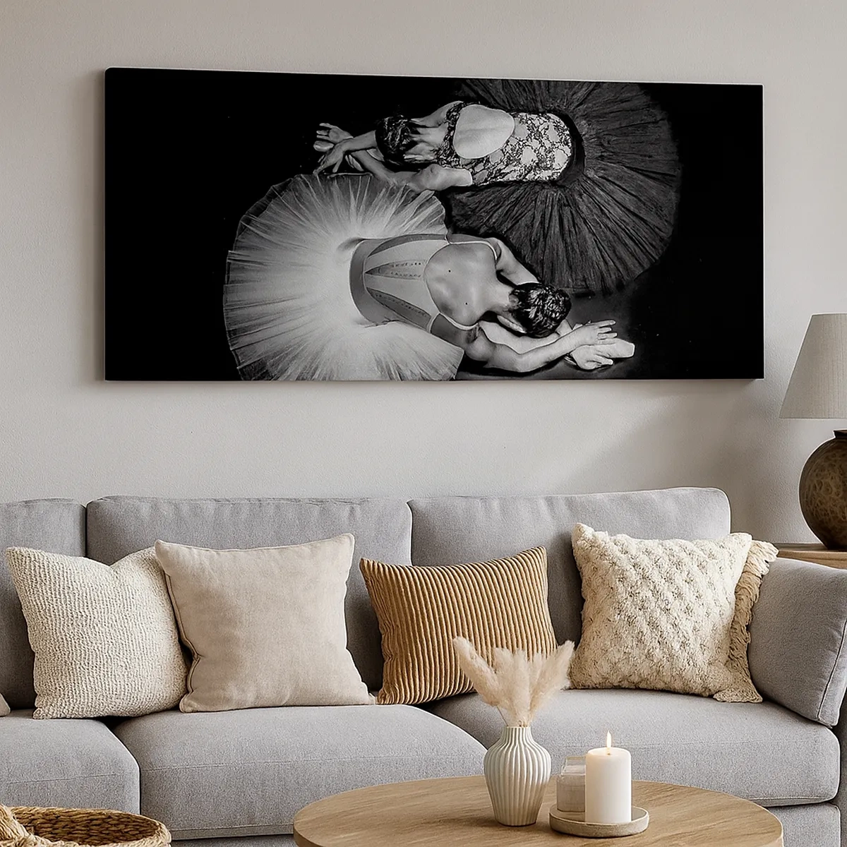 Obraz na plátne - Jin a jang – ideálna rovnováha - 30x30 cm