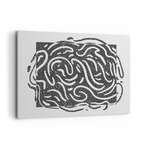 Obraz na plátne - Abstrakcia: tanec radosti - 100x70 cm