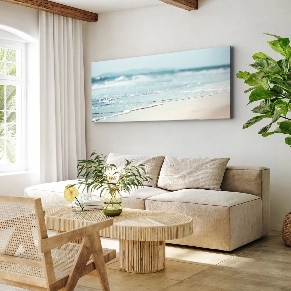 Obraz na plátne - Teplo a hluk - 140x50 cm