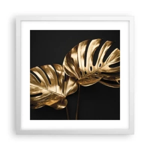 Plagát v bielom ráme - Poklady prírody - 40x40 cm