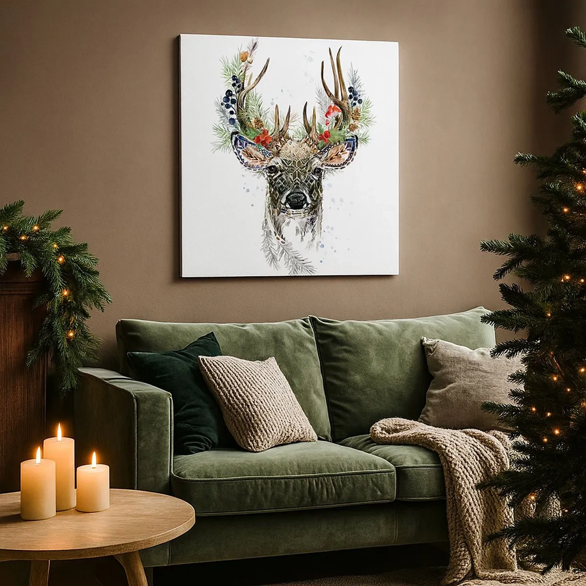 Obraz na plátne - V slávnostnom rúchu - 30x30 cm