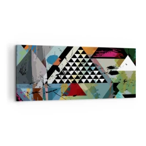 Obraz na plátne - Aké je to jednoduché - 100x40 cm