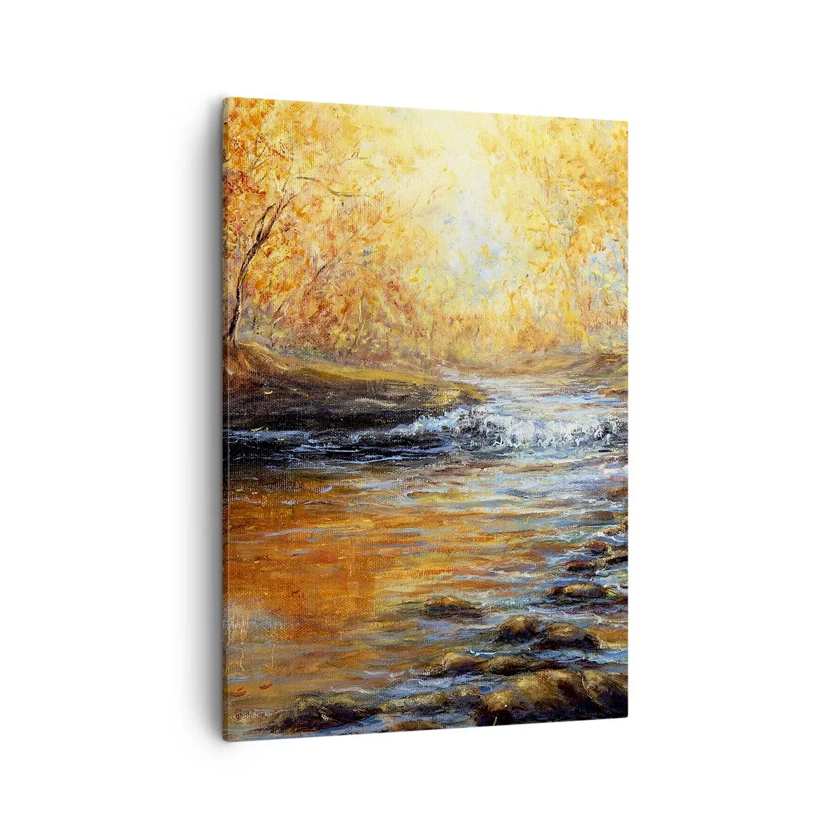 Obraz na plátne - Zlatý potok - 50x70 cm