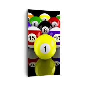 Obraz na plátne - Rôzne farby hry - 55x100 cm