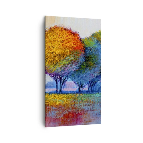 Obraz na plátne - Trs žiarivých farieb - 45x80 cm