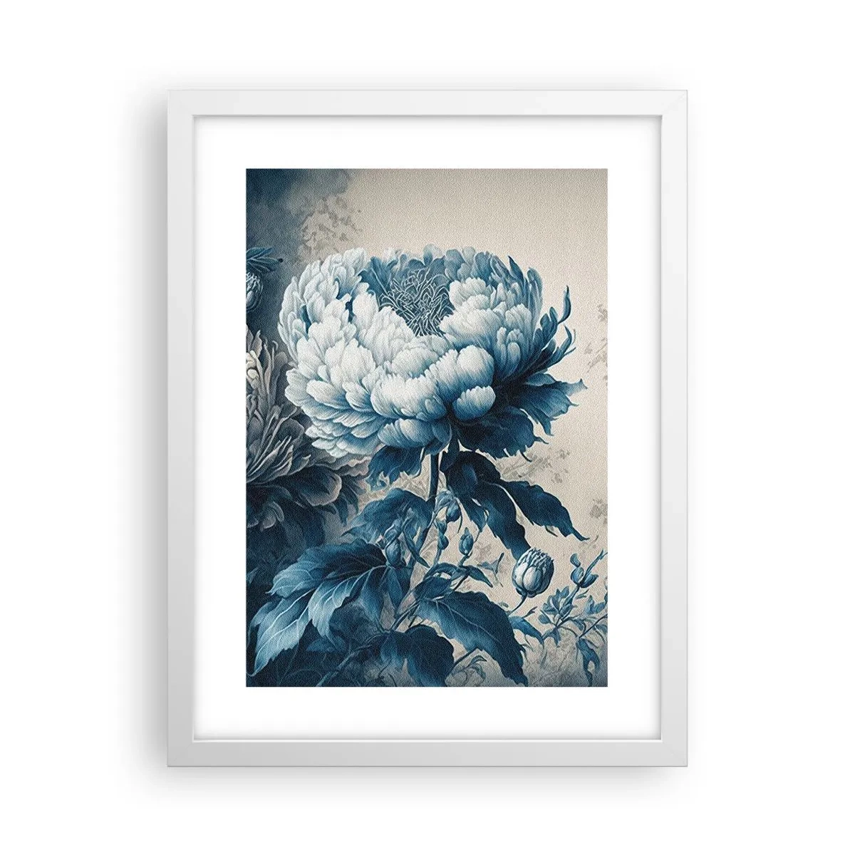 Plagát v bielom ráme - Zhodný pár - 30x40 cm