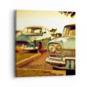 Obraz na plátne - Počkáme, uvidíme - 40x40 cm