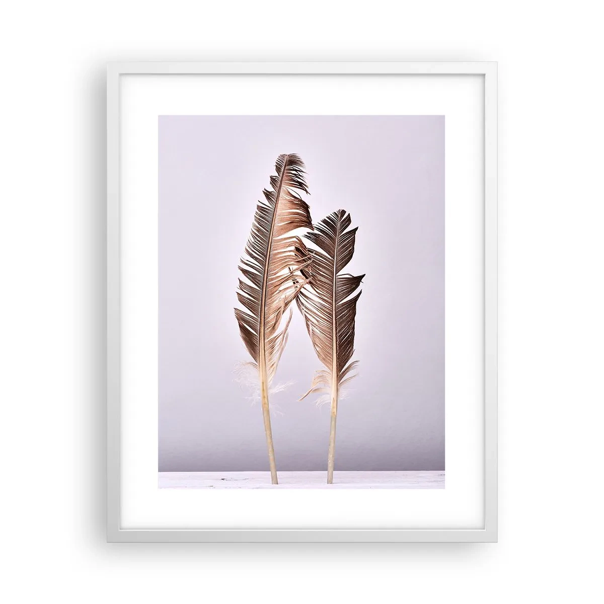 Plagát v bielom ráme - Proti ničote - 40x50 cm