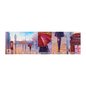 Vzorka Fototapeta Standard Eco - Londýnsky jesenný deň - Mesto, Londýn, Architektúra - 100x30 cm