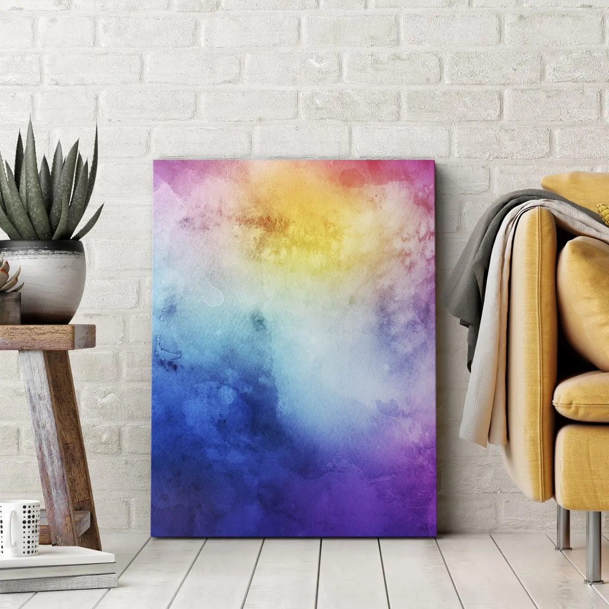 Obraz na plátne - Takmer v siedmom nebi - 65x120 cm