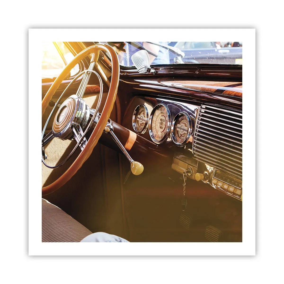 Plagát - Závan luxusu z minulosti - 60x60 cm