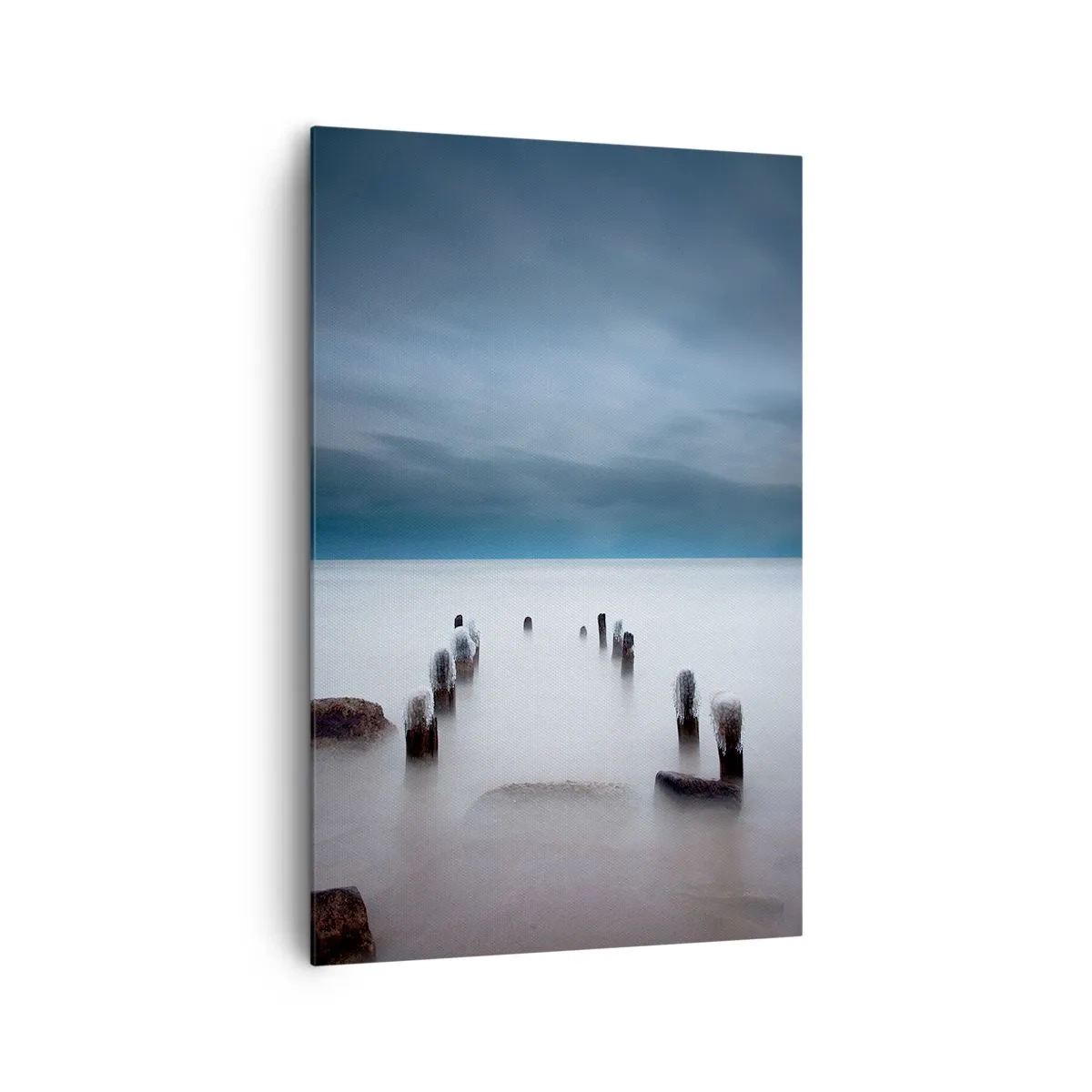 Obraz na plátne - Zamyslené jazero - 80x120 cm