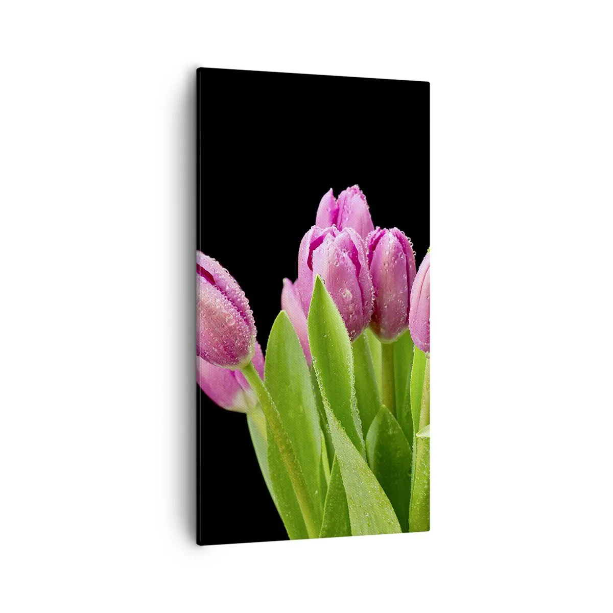 Obraz na plátne - Ľaliové potešenie jari - 55x100 cm
