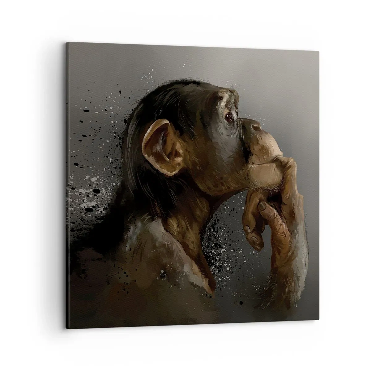 Obraz na plátne - Určite mysliteľ - 50x50 cm