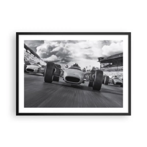 Plagát v čiernom ráme - Toto je sila! - 70x50 cm