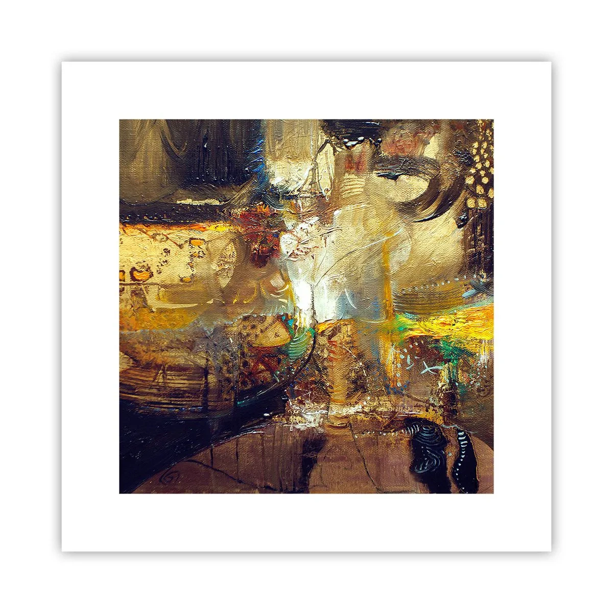 Plagát - Zima, teplejšie, horúco - 30x30 cm