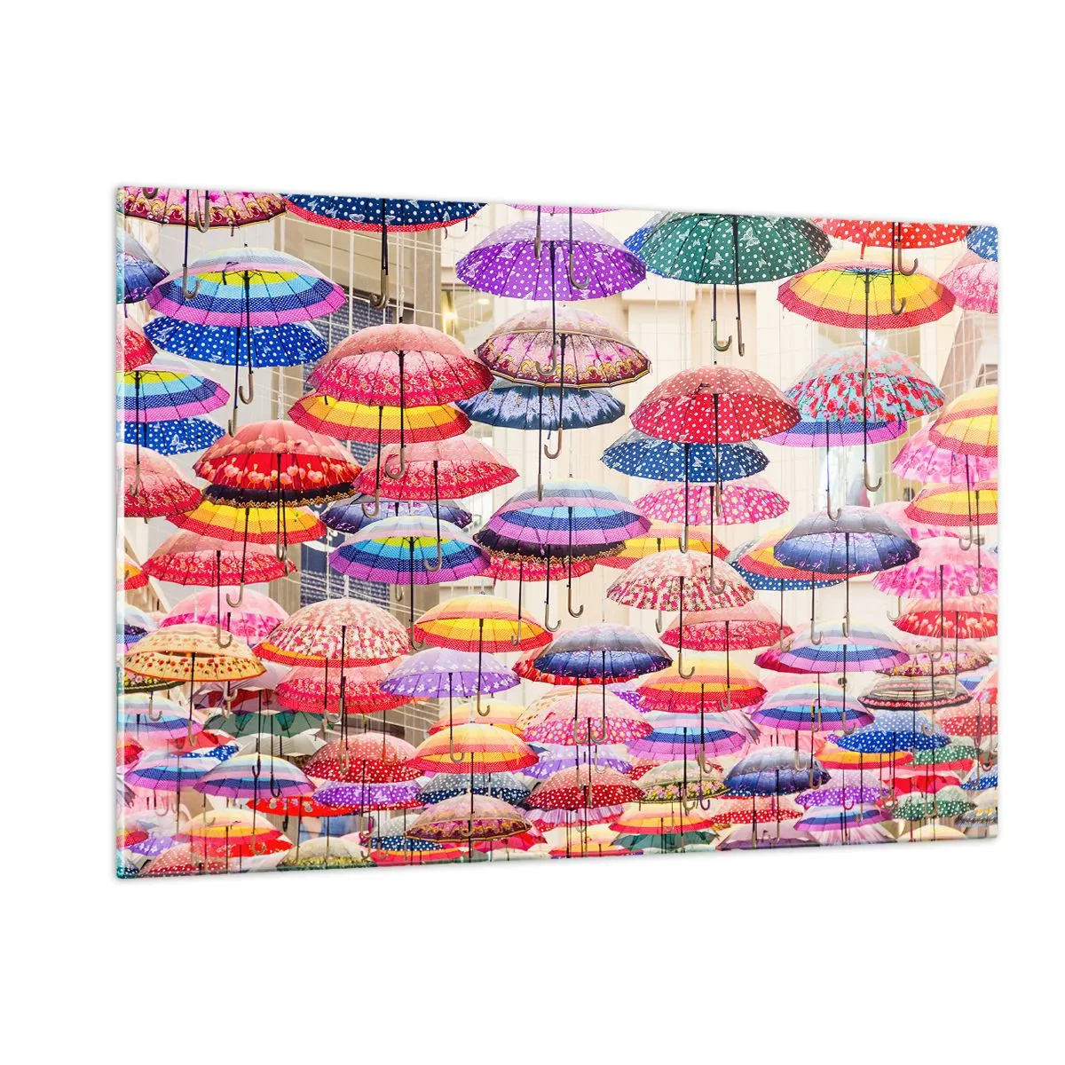 Obraz na skle - Mestská lúka - 120x80 cm