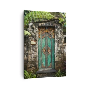 Obraz na plátne - Dvere do exotického sveta - 70x100 cm