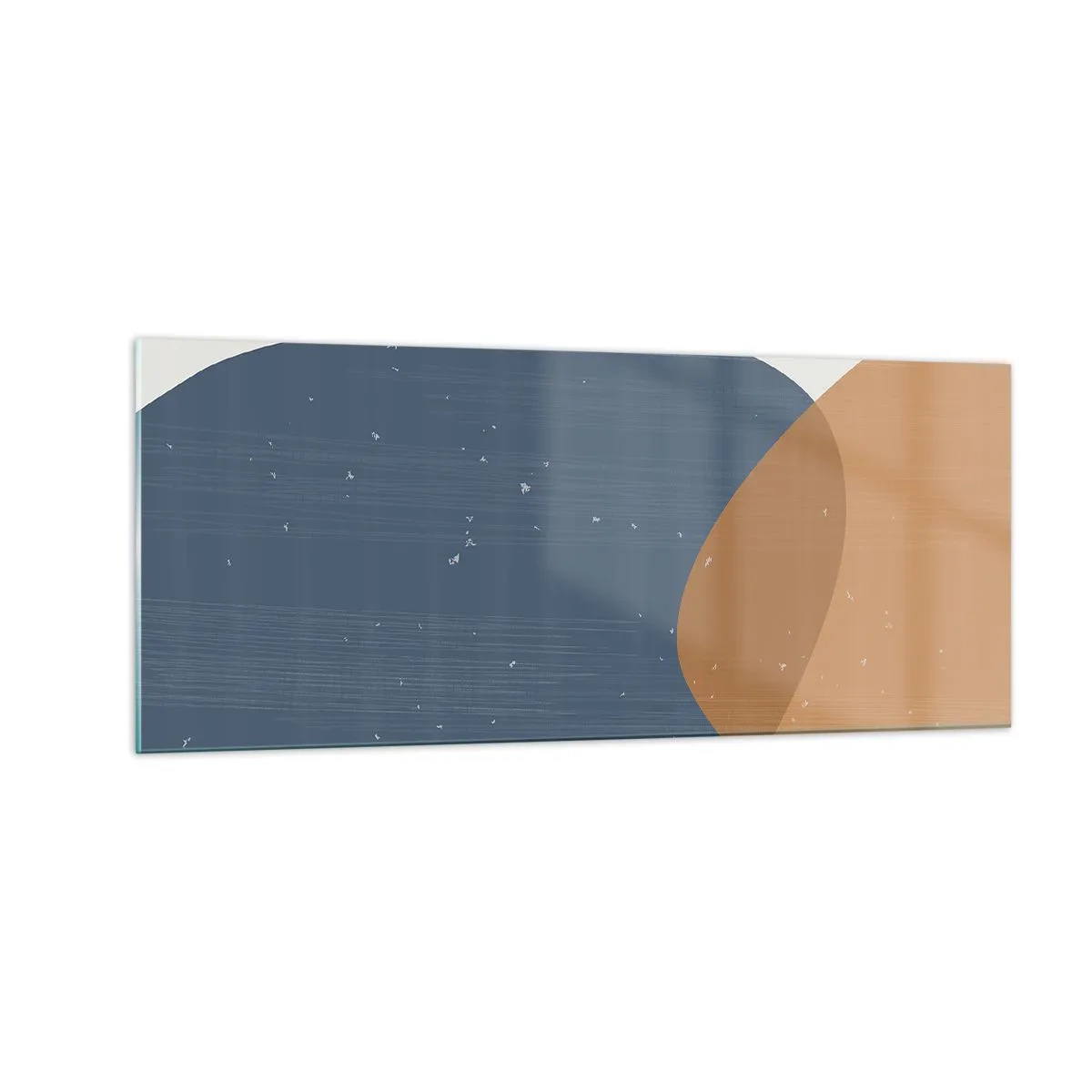 Obraz na skle - Ovály a vplyvy - 100x40 cm