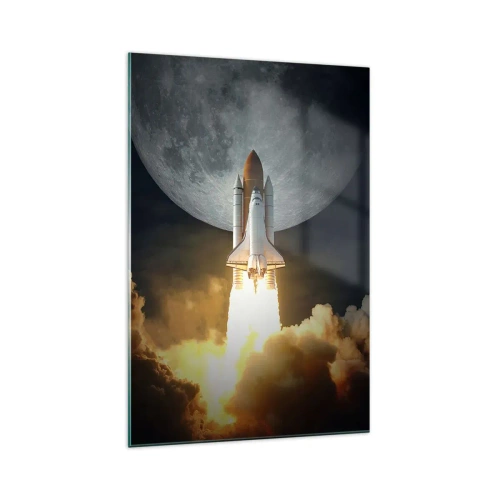 Obraz na skle - Začiatok nadprirodzeného dobrodružstva - 70x100 cm