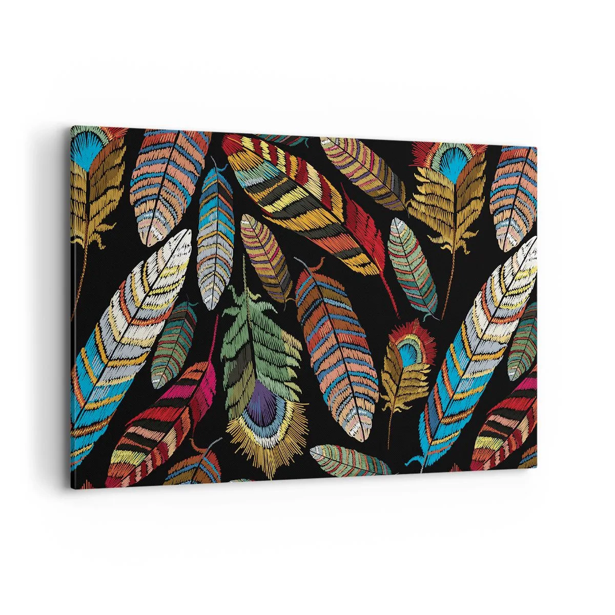 Obraz na plátne - Vtáčí karneval - 100x70 cm