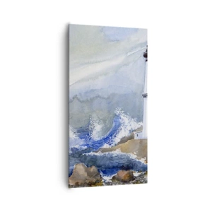 Obraz na plátne - Proti tme a hromobitiu - 65x120 cm