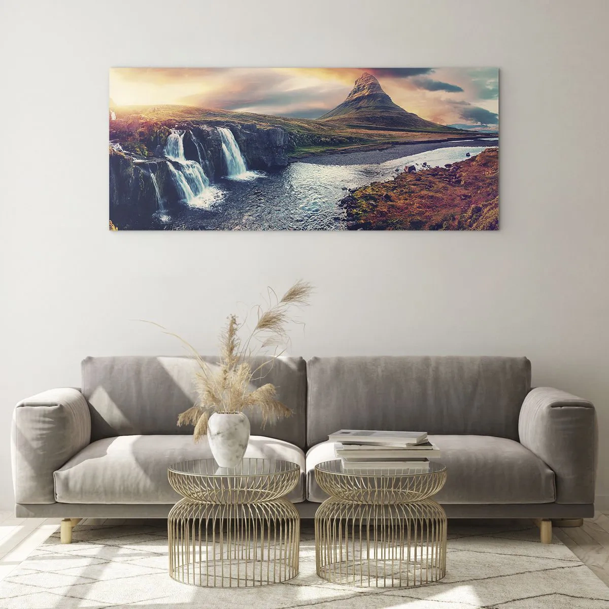 Obraz na skle - V majestáte prírody - 120x50 cm