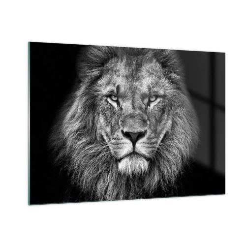 Obraz na skle - V korunovačnom odeve - 100x70 cm