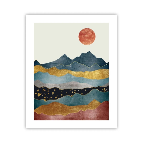 Plagát - Prierez svetom - 40x50 cm