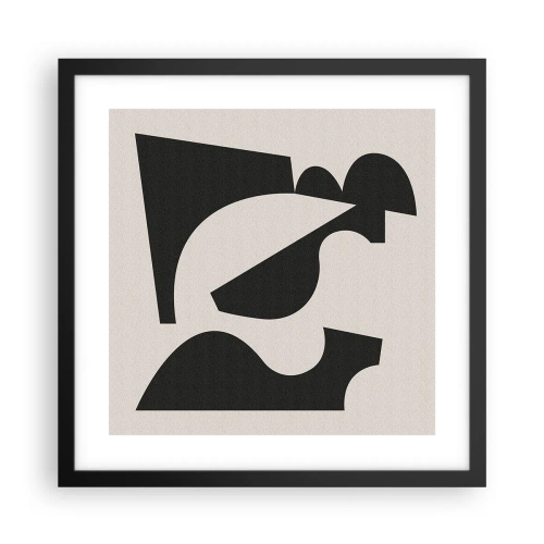 Plagát v čiernom ráme - Na samostatné ukladanie - 40x40 cm