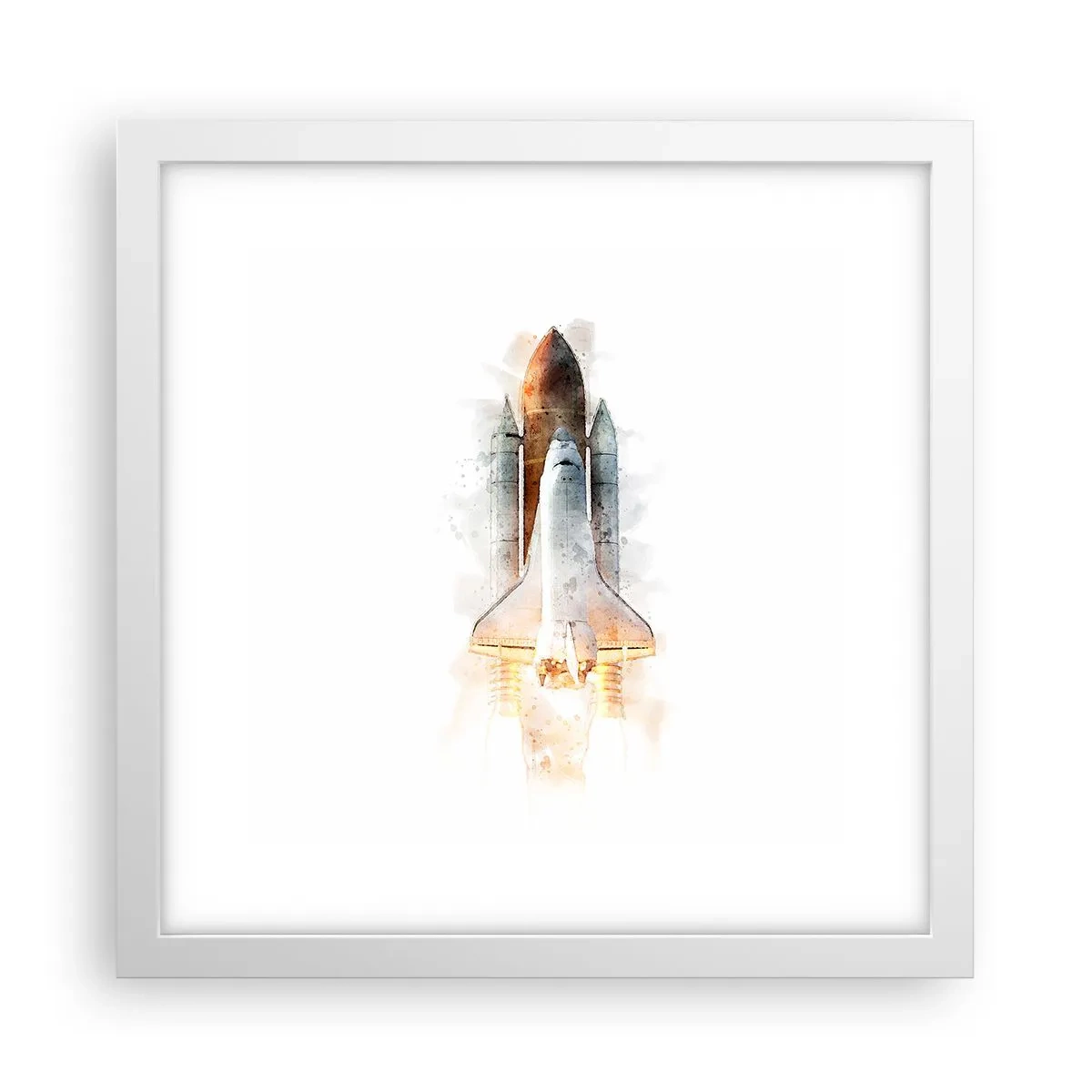 Plagát v bielom ráme - Prieskumníci do toho - 30x30 cm