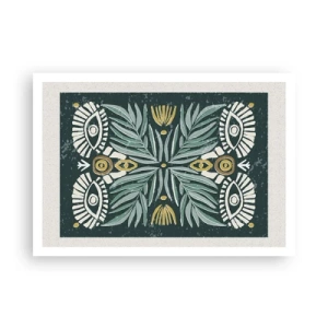 Plagát - Ako ľudová vystrihovačka - 100x70 cm