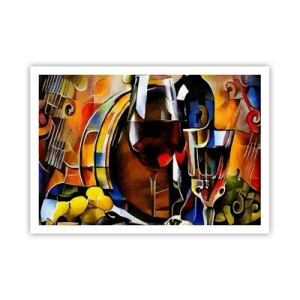 Plagát - Aj svet dostáva farby - 100x70 cm