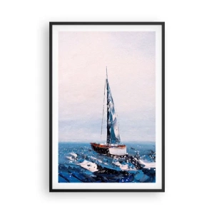 Plagát v čiernom ráme - Bratstvo vetra - 61x91 cm