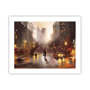 Plagát - Vo svetlách New Yorku - 50x40 cm